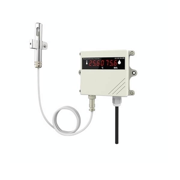 Picture of Wall Mounted Temperature and Humidity Sensor with Display