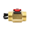 Picture of Brass Hall Effect Water Flow Sensor, 2~50 L/min