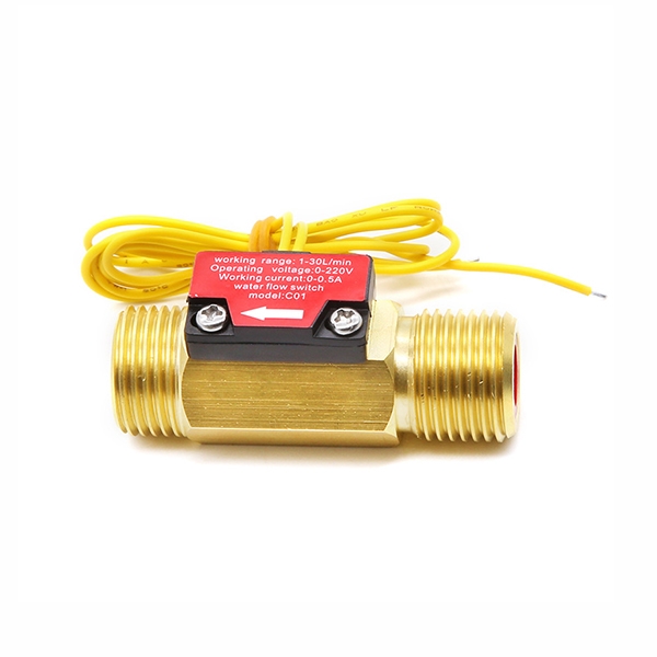 Picture of Brass Water Flow Switch, 1-30 L/min, 1-50 L/min