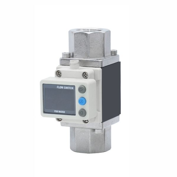 Picture of 3/4" Digital Water Flow Switch, 5-40L/min, NPN/ PNP
