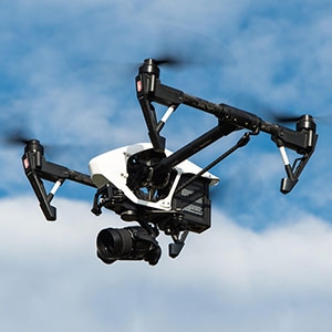 Accelerometer sensor for drone