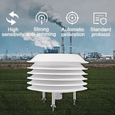 Air pollution sensor louvered box use cases