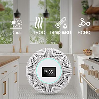 Air quality sensor for home show