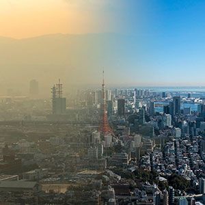 Environmental sensor of city air