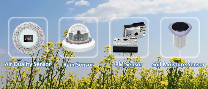 Environmental sensor types