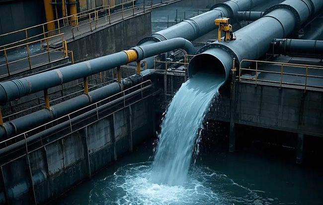 Industrial wastewater discharge monitoring