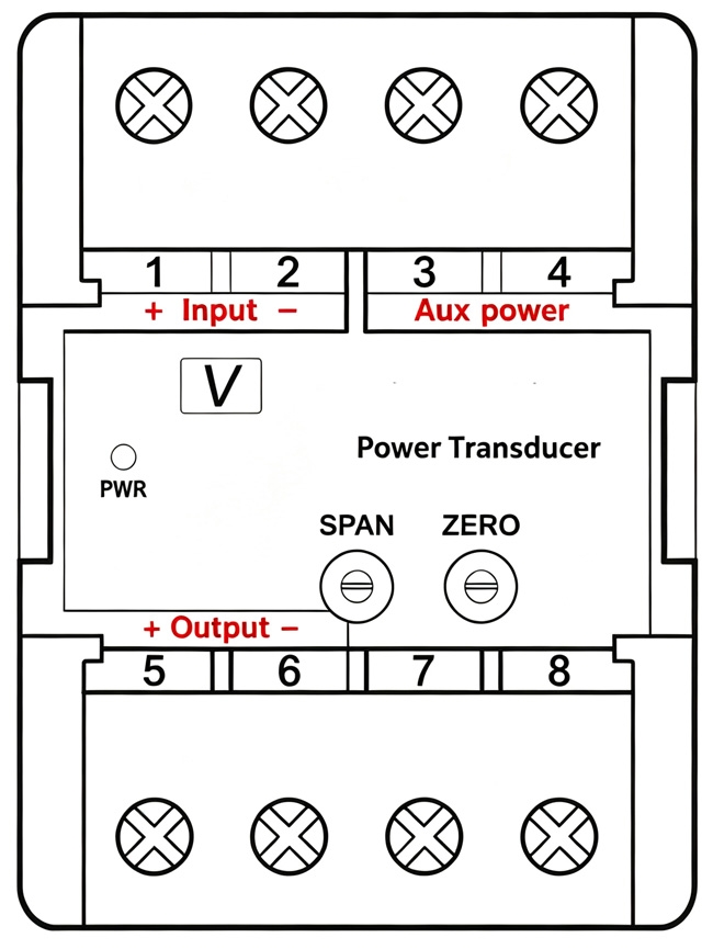 1-phase ac voltage power transducer calibration instructions