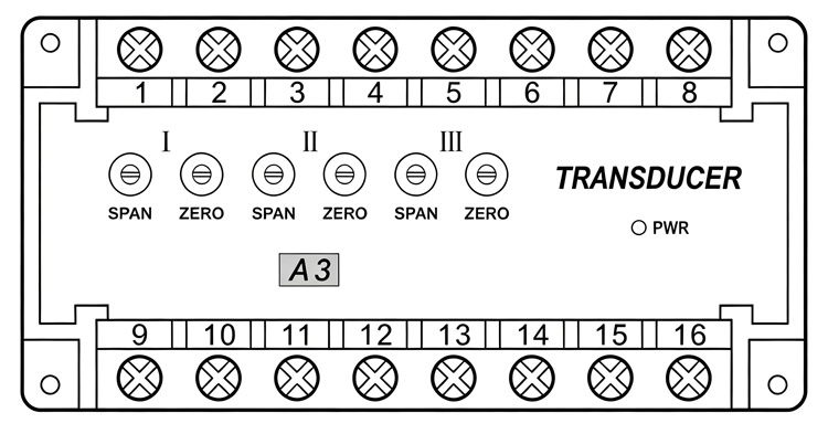 3-phase AC current power transducer calibration instructions