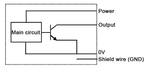 Absolute shaft encoder npn output