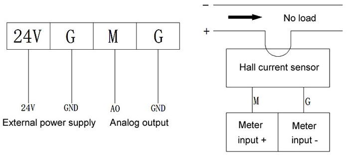 AC 50-1500a current sensor wiring diagram