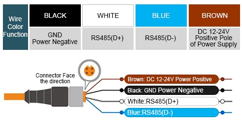 Accelerometer and vibration sensor wiring diagram
