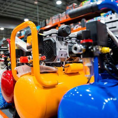 Accelerometer vibration sensor for air compressors