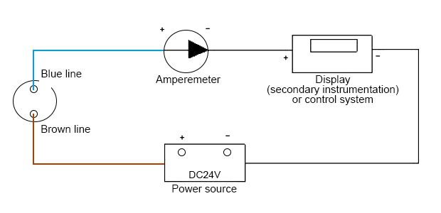 Accelerometer vibration sensor wiring diagram
