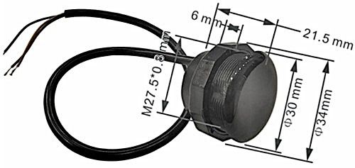 Active Infrared Sensor for Indoor/Outdoor Size