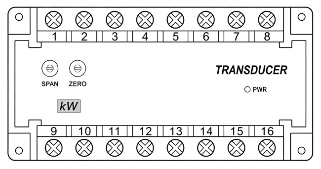 Active power transducer calibration instructions
