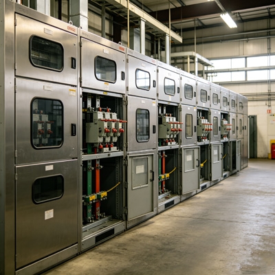 Active power transducer for switchgear