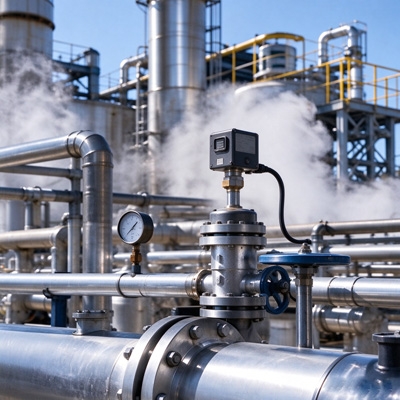 Adjustable boiler pressure switch for industrial steam systems
