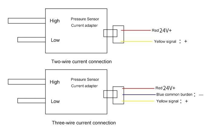 Air differential pressure transmitter wiring diagram