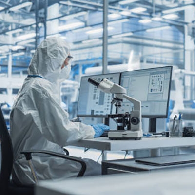 Air flow sensor for cleanroom