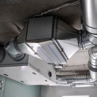 Air flow sensor for industrial exhaust system