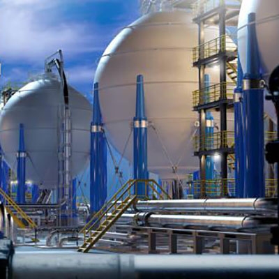 Air flow sensor for industrial gases