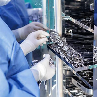 Air flow sensor for medical instrument