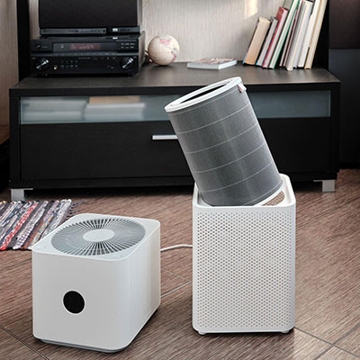 Air quality gas sensor of air purifier