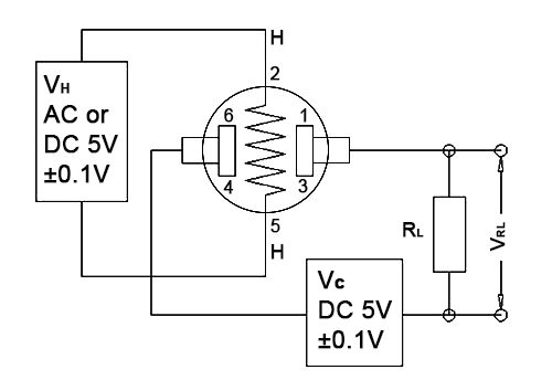 Alcohol gas sensor circuit diagram