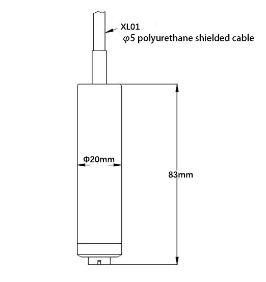 Atmospheric pressure sensor dimension
