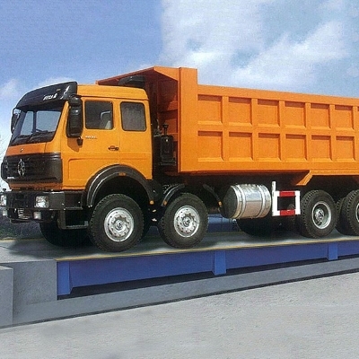 Automobile weighing