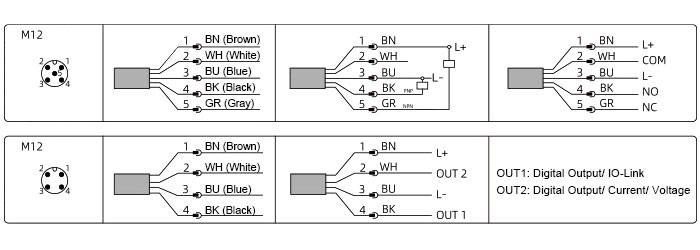 Capacitive liquid level switch connection