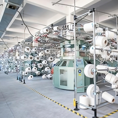 Capacitive proximity sensor for textile industry