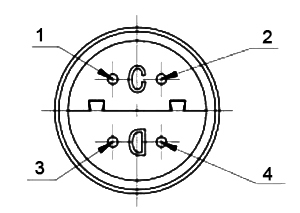 Catalytic gas sensor pin definition