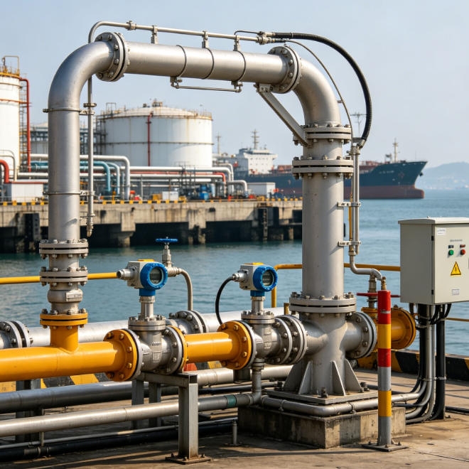 Chemical terminal loading arm control environment