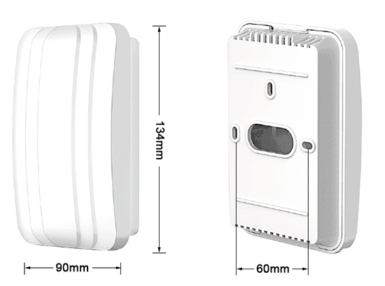 CO detection sensor dimension
