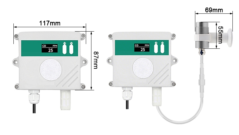 CO transmitter dimension