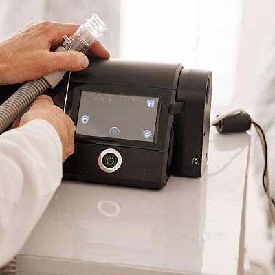 CO2 flow sensor of portable ventilator