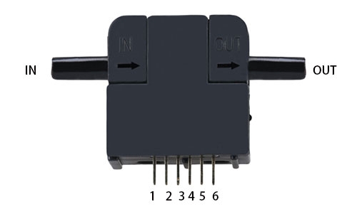 CO2 flow sensor pin definition