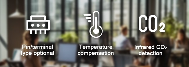 CO2 sensor module feature