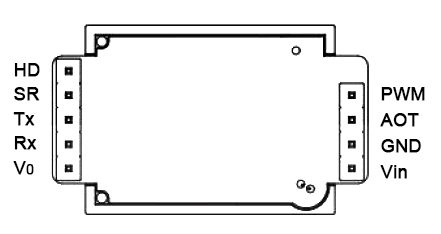 CO2 sensor module pin type pin definition