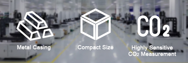 CO2 sensor probe feature