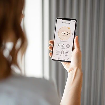 CO2 sensor probe of air quality control system