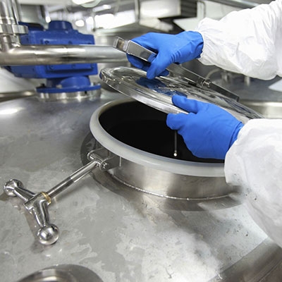 CO2 sensor probe of fermentation process control system