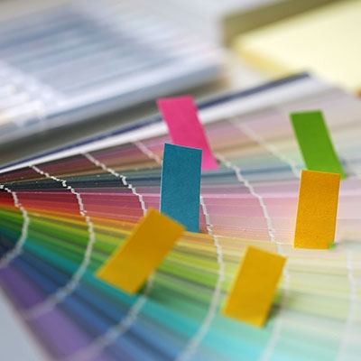 Color recognitio sensor of label color recognition