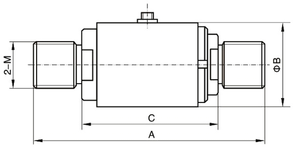 Column tension load cell dimension