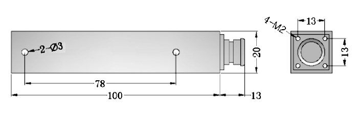 electronic compass sensor dimension