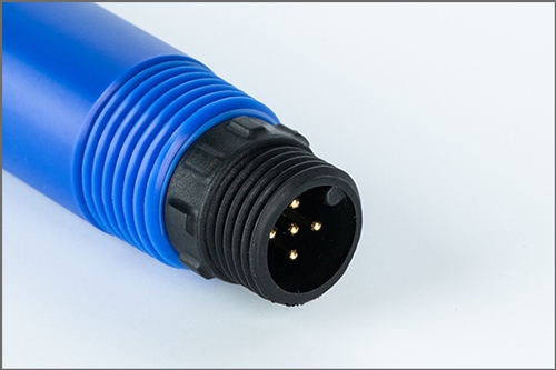 Contacting conductivity sensor detail