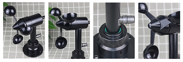 Crane anemometer feature