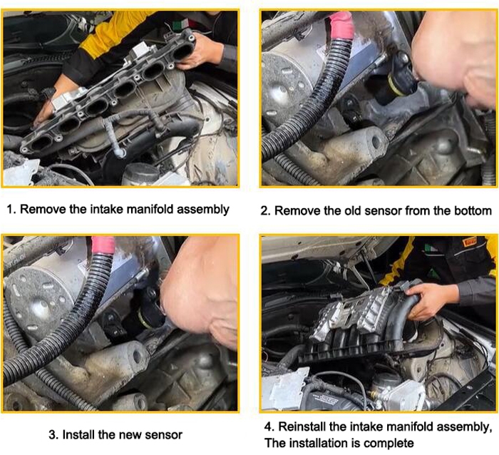 Crankshaft position sensor installation diagram