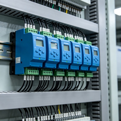 DC bidirectional voltage sensor for DC power distribution monitoring